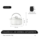 Conjunto De Panelas Portátil Cerâmica