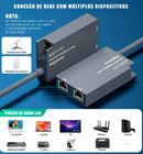 Adaptador Ethernet Starlink 1 para 2 – Conectividade Estável e sem Limites