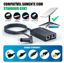 Adaptador Ethernet Starlink 1 para 2 – Conectividade Estável e sem Limites