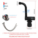 Torneira água fria e água quente para cozinha e pia motorhome e trailer