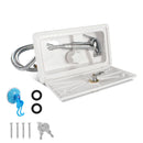 Chuveiro externo 1,5m com porta e chave Motorhome Trailer Camper