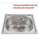 Torneira água fria e água quente para cozinha e pia motorhome e trailer