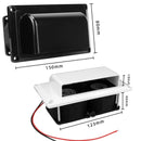 Exaustor Ar Lateral Banheiro Cozinha Motorhome Trailer 12v