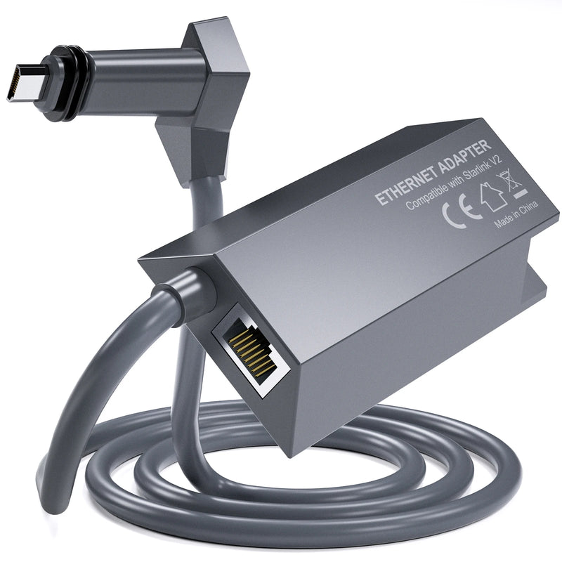 Adaptador Ethernet Para Starlink V2/Gen 2 Internet Satélite Rede
