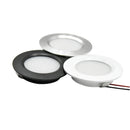 Kit 05 Refletores LED Slim Embutido 68mm - 12V ou 24V / 3W  Design invisível. Impacto Absoluto.