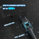 Cabo Starlink Mini 3 em 1 – Energia e Conectividade Onde Você Estiver!