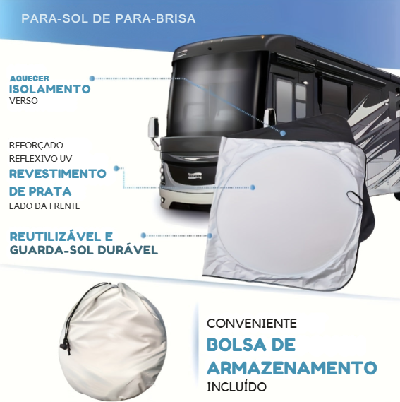 Protetor Solar para RV | Proteção UV e Isolamento Térmico