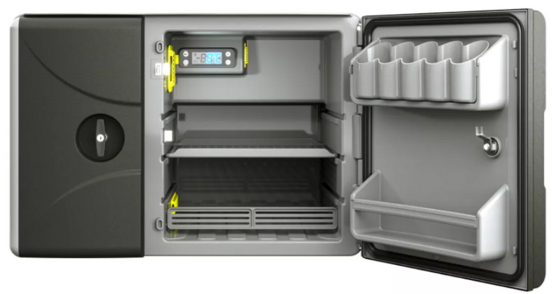 Geladeira 110 Litros Duas Portas Resfriar 12/24v Motorhome Trailer