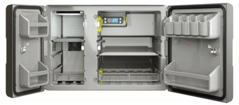 Geladeira 110 Litros Duas Portas Resfriar 12/24v Motorhome Trailer