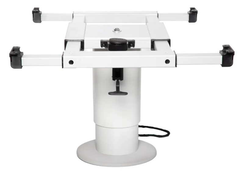 Pe De Suporte De Mesa De Metal Para Motorhome Eletrico 12v M Cinza