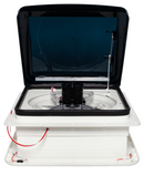 CLARABÓIA 36 X 36 CM COM EXAUSTOR, VENTILADOR E LED 12V