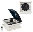 CLARABÓIA 36 X 36 CM COM EXAUSTOR, VENTILADOR, LED, SENSOR DE CHUVA E CONTROLE REMOTO