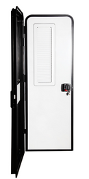 PORTA DE ENTRADA 180 X 62 CM PARA MOTORHOME COM MOSQUITEIRO E JANELA BLACKOUT
