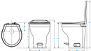 Vaso Sanitário em Plástico Thetford Aqua-Magic VI Perfil Alto com Pedal