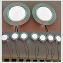 Kit 05 Refletores LED Slim Embutido 68mm - 12V ou 24V / 3W  Design invisível. Impacto Absoluto.