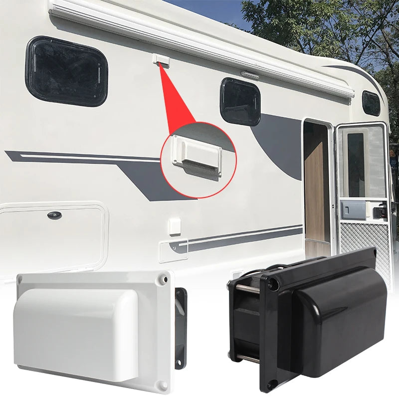 Exaustor Ar Lateral Banheiro Cozinha Motorhome Trailer 12v