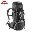 Mochila Discovery 70 litros + 5 Naturehike