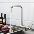 Torneira Monocomando cozinha inox dobrável