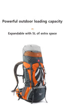 Mochila Discovery 70 litros + 5 Naturehike