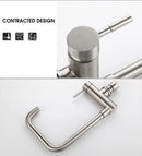 Torneira Monocomando cozinha inox dobrável