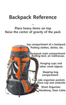 Mochila Discovery 70 litros + 5 Naturehike