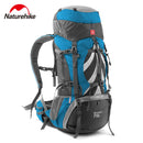 Mochila Discovery 70 litros + 5 Naturehike