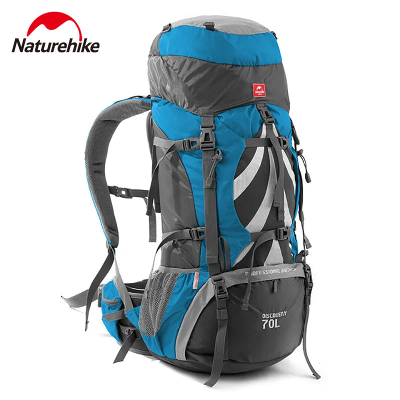 Mochila Discovery 70 litros + 5 Naturehike