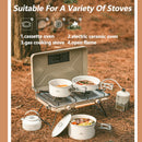 Conjunto De Panelas Portátil Cerâmica