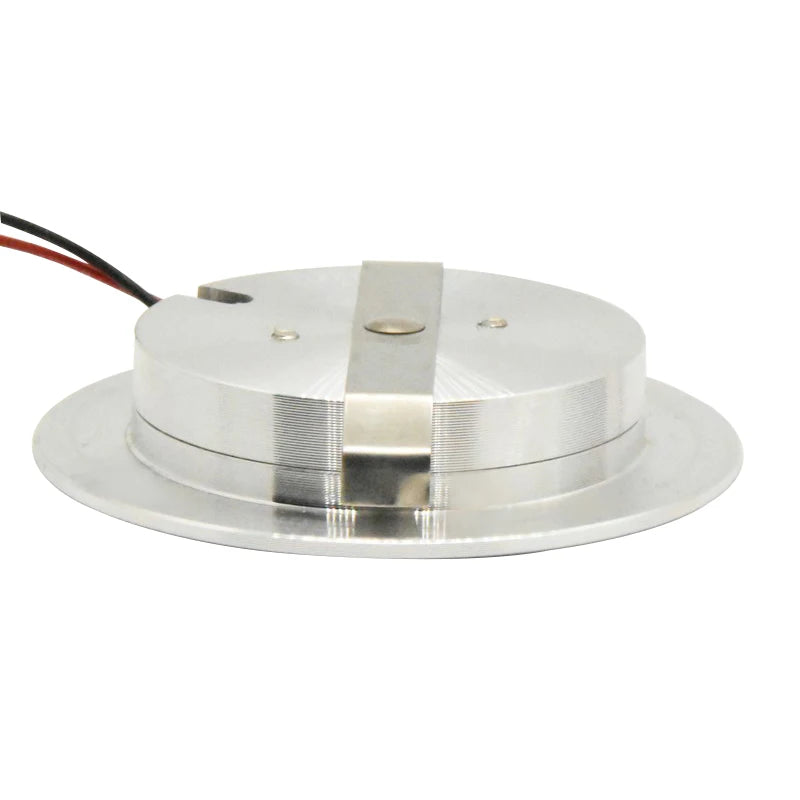 Kit 05 Refletores LED Slim Embutido 68mm - 12V ou 24V / 3W / Design invisível. Impacto Absoluto.