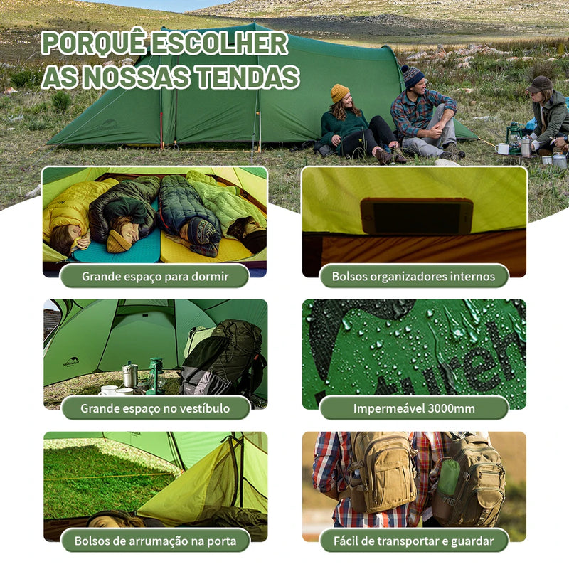 Barraca Naturehike Opalus Ultralight – Sua Base de Aventura!