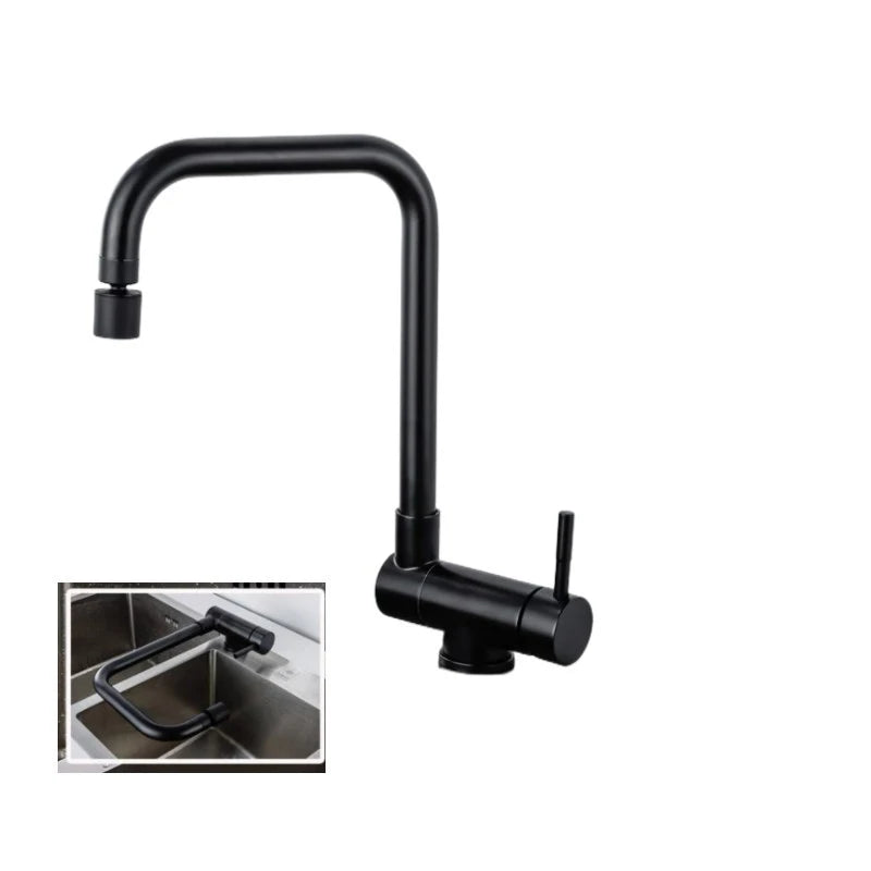 Torneira Monocomando cozinha inox dobrável