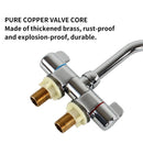 Torneira água fria e água quente para cozinha e pia motorhome e trailer