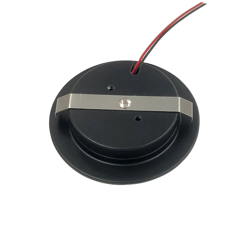Kit 05 Refletores LED Slim Embutido 68mm - 12V ou 24V / 3W / Design invisível. Impacto Absoluto.