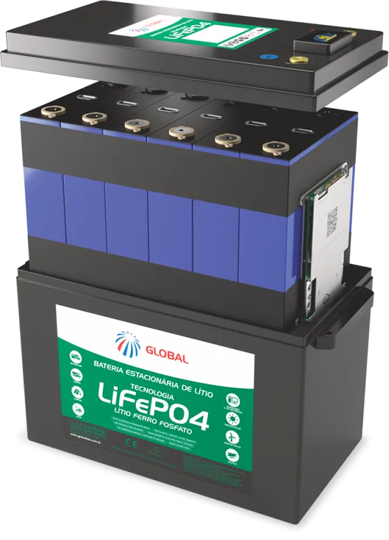 BATERIA DE LÍTIO LiFePO4 GLOBAL SMART 12V 300AH